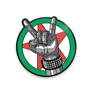 Dark Horse 3006-700 Silberhand Emblem Emaille Pin Cyberpunk 2077, Bunt