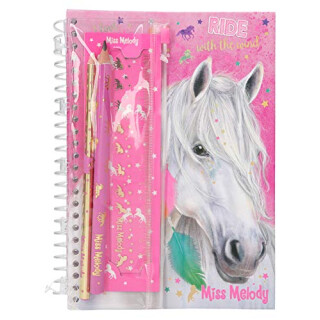 Depesche 8942 Notizbuch mit Schreibset Miss Melody