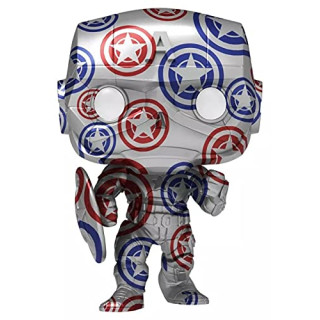 Funko Pop! Art Serie: Marvel Avengers - Captain America (Special Edition), One Size