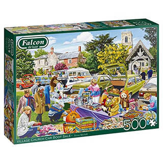 Jumbo Spiele Village Church Car Boot Sale  - 500 Teile