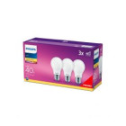 3-Pack Philips LED bulb 4.5 W E27 F