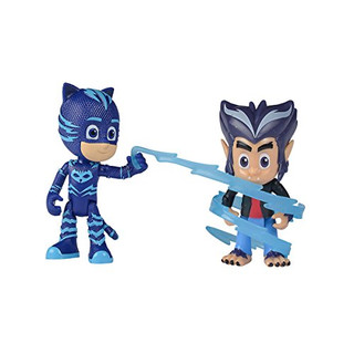 Simba 109402223 PJ Masks Figuren Set Catboy mit Howler, Unisex-Kinder