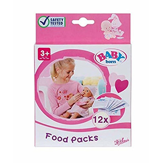 Zapf 779170 - Baby born Nahrung, 12 Beutel