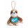Nici 44853 Anhänger Faultier mit Spruch Mr. Right 8cm mit Loop, braun