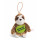 NICI 44856 Anhänger Faultier mit Spruch Friends Forever 8cm mit Loop, Braun