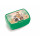 NICI 45456 Brotdose, Gürteltier, Ameisenbär und Wüstenfuchs 18x12,5x6,5cm, grün