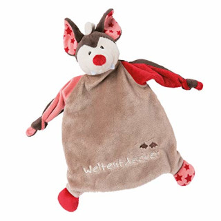NICI Schmusetuch Fledermaus "Weltentdecker"