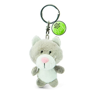 NICI Katze 7cm Bb SA mit Anhänger "Ich bringe dir Glück