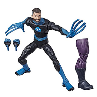 Hasbro Marvel Legends Series Fantastic Four 15 cm große Mr. Fantastic Action-Figur, Premium Design und 2 Accessoires, 1 Build-A-Figure Teil