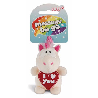 NICI Einhorn Theodor I (Herz) YOU 8cm mit Loop