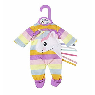 Zapf Creation 870648 Dolly Moda Unicorn Strampler Puppenkleidung 28-33 cm