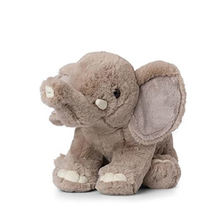 WWF ECO Plüschtier Elefant (23cm), besonders Flauschige und lebensechte Plüschtierkollektion des WWF, hohe Qualitäts- und Sicherheitsstandards, Mehrfarbig