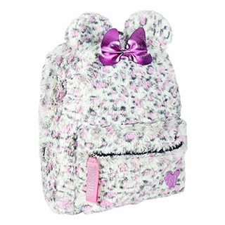 CERDÁ LIFES LITTLE MOMENTS - Disney Minnie Mouse Rucksack Kinder | Samtige Kinder Rucksack Mädchen für Freizeit oder Schule - Offizielle Disney Lizenz, Mehrfarbig, Einheitsgröße