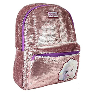 Cerdá Unisex-Kinder Mochila Lentejuelas Metalizada Frozen 2 Metallic Sequin Casual Rucksack, Mehrfarbig, 31.0 x 41.0 x 13.0 cm