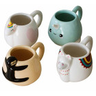 Thumbs Up Espresso-Tassen Set mini Zoo (4 Tier Motive -...