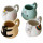 Thumbs Up Espresso-Tassen Set mini Zoo (4 Tier Motive - Lama, Einhorn, Narwal, Faultier)