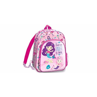 Desconocido Kinderrucksack, 41 cm, Meerjungfrauen-Kollektion, für Freizeit und Sport, für Kinder, Unisex, 41 cm