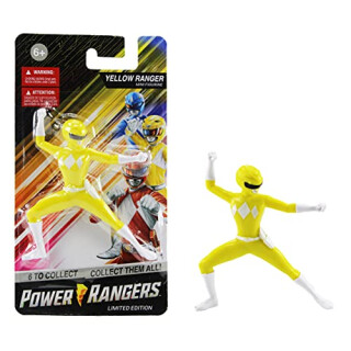 Limited Edition Power Rangers Minifigur, 6,4 cm, Gelb Ranger