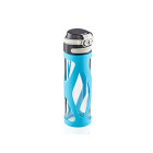 Leifheit Glasflasche Flip 600ml, 100% dichte...