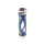 Leifheit Glasflasche Flip 600ml, 100% dichte Sportflasche, praktisches Öffnen mit einer Hand, Trinkflasche mit Filter für Fruchteinsatz, nachhaltige Wasserflasche, BPA frei, stoßfest, dunkelblau