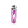 Leifheit Glasflasche Flip 600ml, 100% dichte Sportflasche, praktisches Öffnen mit einer Hand, Trinkflasche mit Filter für Fruchteinsatz, nachhaltige Wasserflasche, BPA frei, stoßfest, lila
