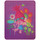 Trolls 043696 Trolls Poppy Fleece Decke, Polyester, violett, 110 x 140 cm