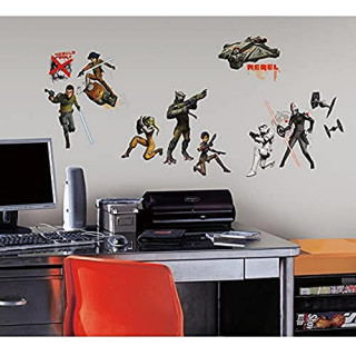 Joy Toy 26220 Wandtattoos "Star Wars Rebels" 4 Blätter mit 17 Elementen