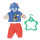 Zapf Creation 824535 Jungs Kollektion, bunt