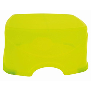 BIECO 79000116 - Kinder Tritthocker und Sitz in einem, grün, einstufig, Tritthöhe ca. 14 cm, ab 12 Monate bis etwa 10 Jahre