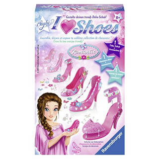 Ravensburger 182213 "So Styly I Love Shoes Romantic Craft Kit