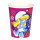 Amscan 552499 – 8 Becher Schlümpfe 69385 – 266 ml