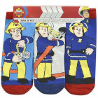 Feuerwehrmann Sam - Jungen Sneaker Socken, 3er Pack (23/26)