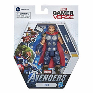 Hasbro Marvel Gamerverse 15 cm große Thor Action-Figur, Iconic Armor Skin, ab 4 Jahren