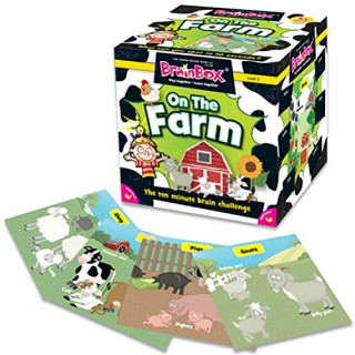 Green Board Games GRE90047 BrainBox On The Farm