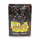 Dragon Shield Small Sleeves - Japanese Matte Black (60...
