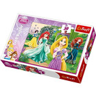 Trefl Puzzle Rapunzel, Merida, Arielle und Schneewittchen