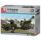 Sluban SlubanM38-B7300 Anti-Aircraft Gun Building Bricks Set