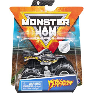 Monster Jam Original Monster Jam Truck mit Zubehör im Maßstab 1:64 - Dragon