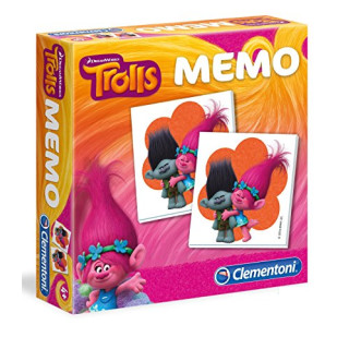 Clementoni 18004.2 - Memo Game Trolls Spiel