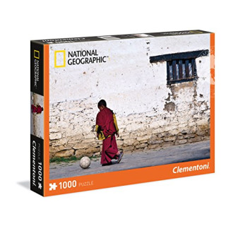 Clementoni 39355 - National Geographic - Puzzle 1000 Teile, Young Buddhist Monk