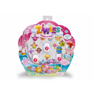 Ziwies - Packung mit 16 Sammelfiguren, für Kinder von 4 bis 8 Jahren (Famosa 700014603)