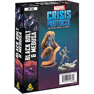 Atomic Mass Games - Marvel Crisis Protokoll: Charakter-Pack: Black Bolt und Medusa - Miniaturspiel