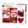 KING 5764 Puzzle 1000 Teile Romantic Collection Valentines Day, rot, 68 x 49 cm