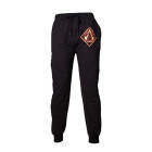 Assassins Creed Brown Golden Logo Pyjama-Hose schwarz S