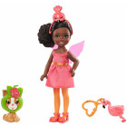 Barbie GJW30 - Club Chelsea Puppe (brünett) im...