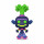 Funko 47003 POP Movies: Trolls World Tour-King Trollex Sammelbares Spielzeug, Mehrfarben