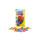 Toi-Toys Wasserbomben Set mit Pumpe - Wasserballons für draußen - ca. 25 Ballons in verschiedenen Farben