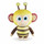 Joy Toy 31070 Scented Wonder Chimp Wonderpark Bee 36 cm Plüsch mit Zuckerwattenduft
