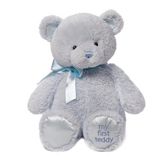 My 1st Teddy Bear Blue 18-Inch Plush