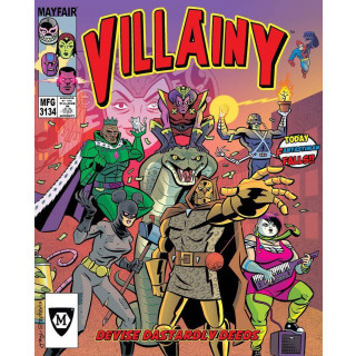Villainy: Doom-Dealer Doers of Dastardly Deeds - English